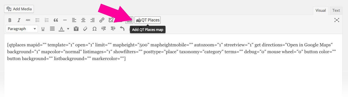 QT Places: Interactive Responsive Google Maps Wordpress Plugin - 1