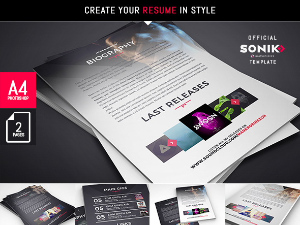 SONIK: Professional One Page Music and Dj HTML Template - 2